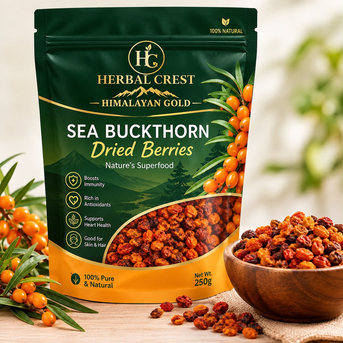 Best Dry Sea Buckthorn Berries in Pakistan